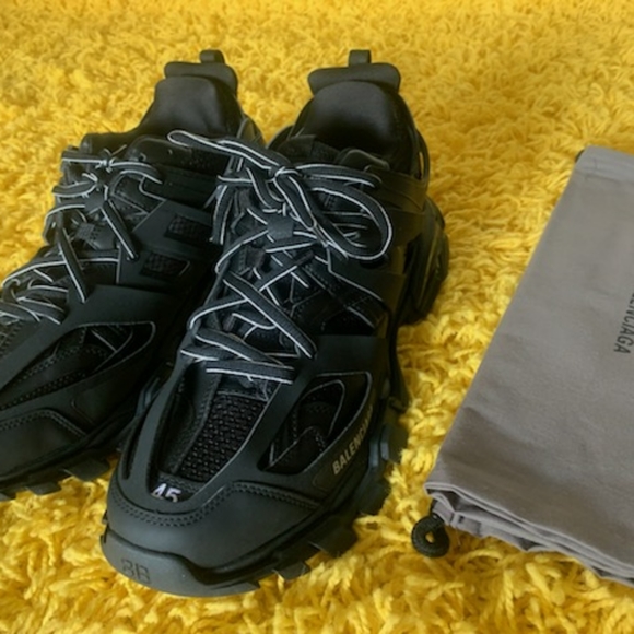 Balenciaga track black sz 10.5 - Picture 3 of 5